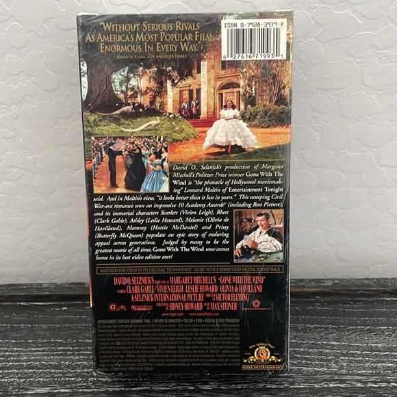 Gone With the Wind VHS - Picture 2 of 2